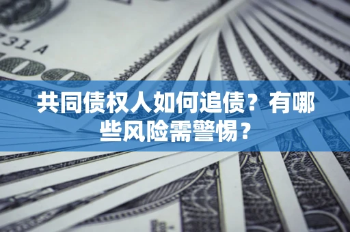 武汉共同债权人如何追债？有哪些风险需警惕？
