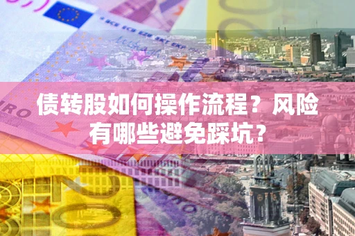 武汉债转股如何操作流程?风险有哪些避免踩坑? 武汉债转股如何操作流程?风险有哪些避免踩坑?