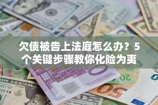 武汉欠债被告上法庭怎么办？5个关键步骤教你化险为夷